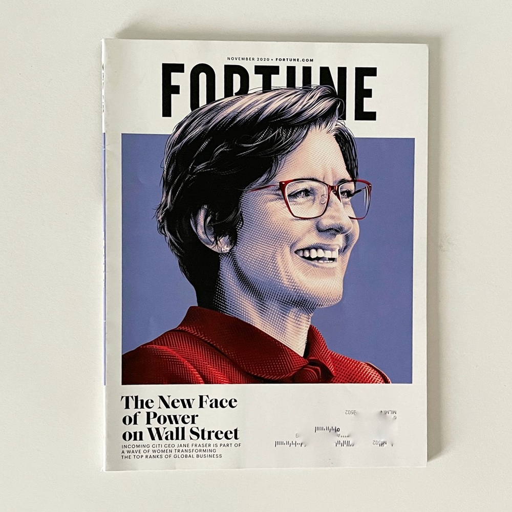 FORTUNE NOVEMBER 2020 THE NEW FACE OF POWER ON WALL STREET Jane Fraser
